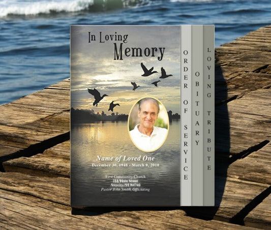 How to Create a Funeral Obituary Program Template