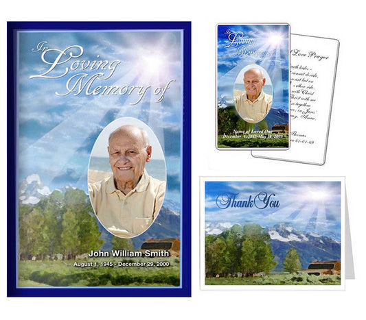 Creating a Funeral Brochure From A DIY Template