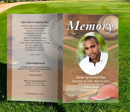 How to Create a Funeral Tribute Program Template