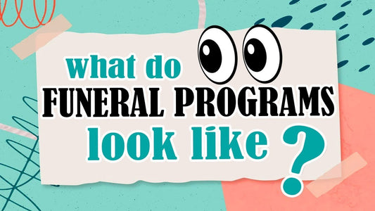 What Does A Funeral Program Look Like? - Funeral Program-Site Funeral Programs & Templates