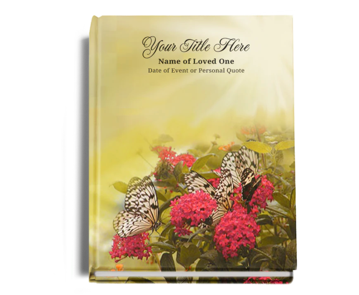 funeral guest book