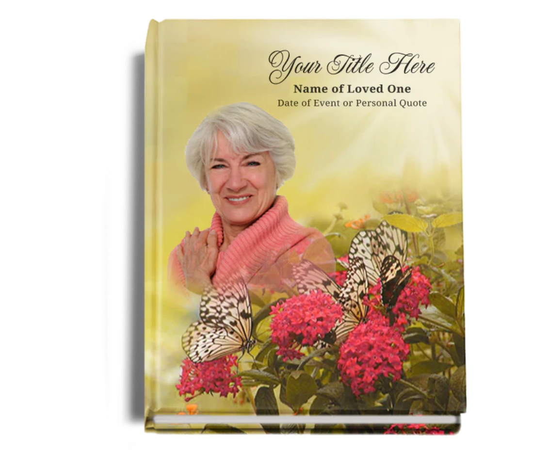 funeral guest book