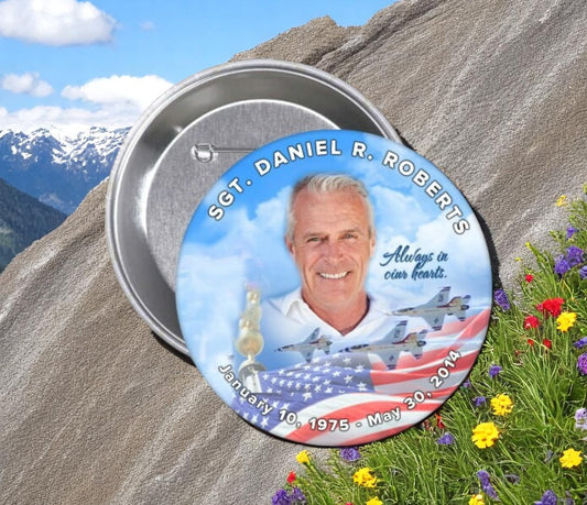 Air Force Memorial Button (Pack of 10)