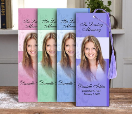 Ambience Memorial Bookmark Design & Print (Pack of 50)