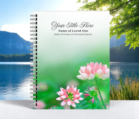 Ambrosia Wire Bind Funeral Guest Book