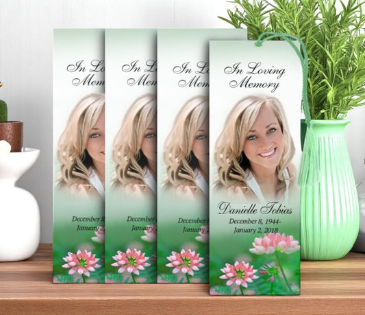 Ambrosia Memorial Bookmark Design & Print (Pack of 50)
