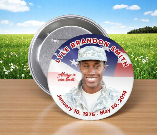 America Memorial Button (Pack of 10)