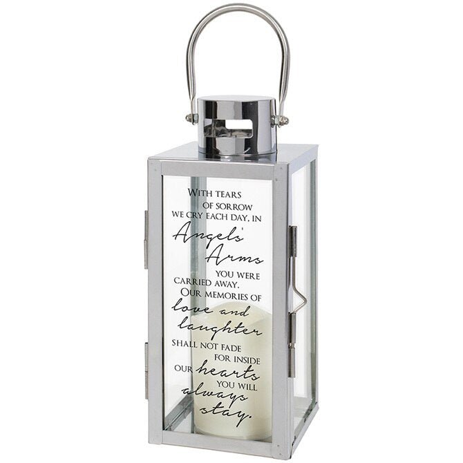 Angels Arms Memorial Lantern - The Funeral Program Site