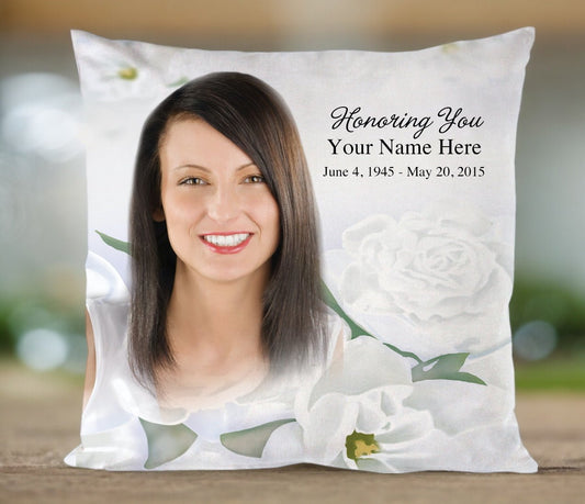 Awakening In Loving Memory Memorial Pillow - The Funeral Program Site