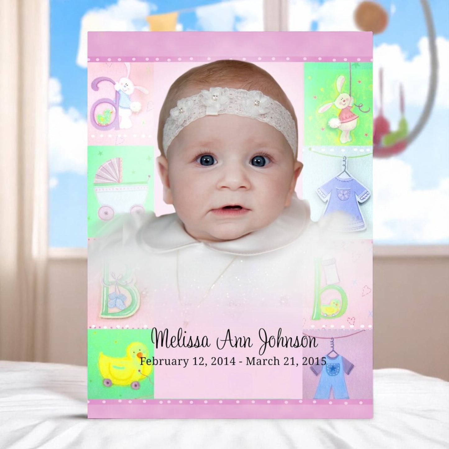 Darling Canvas Print Memorial Portrait Poster