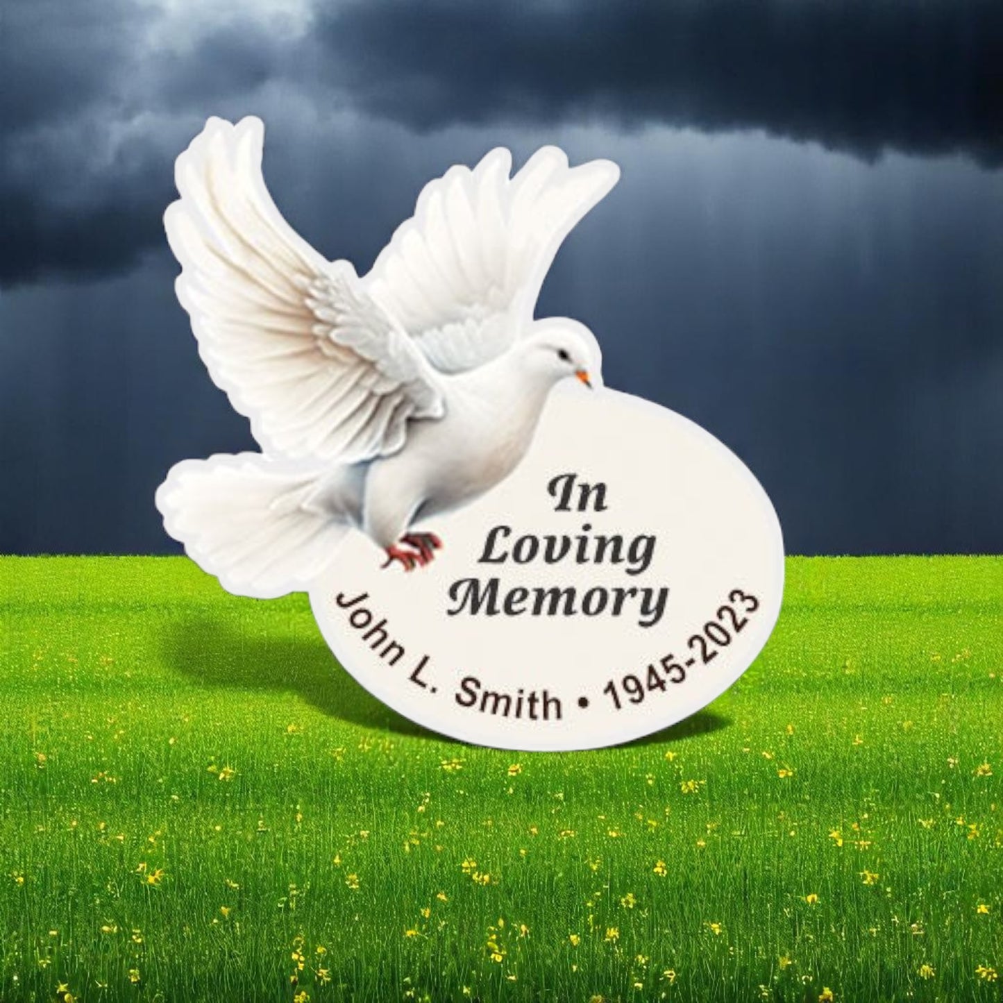 Dove of Peace Memorial Pin - Pack of 10