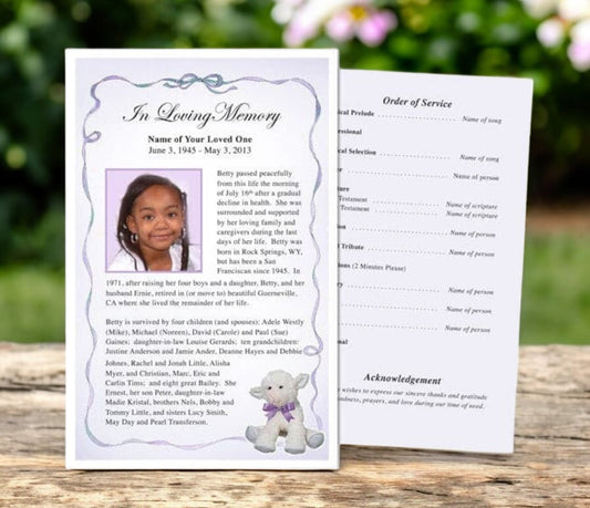 Dreamstime Funeral Flyer Template