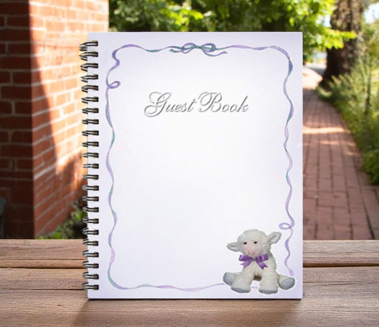 Dreamstime Wire Bind Funeral Guest Book
