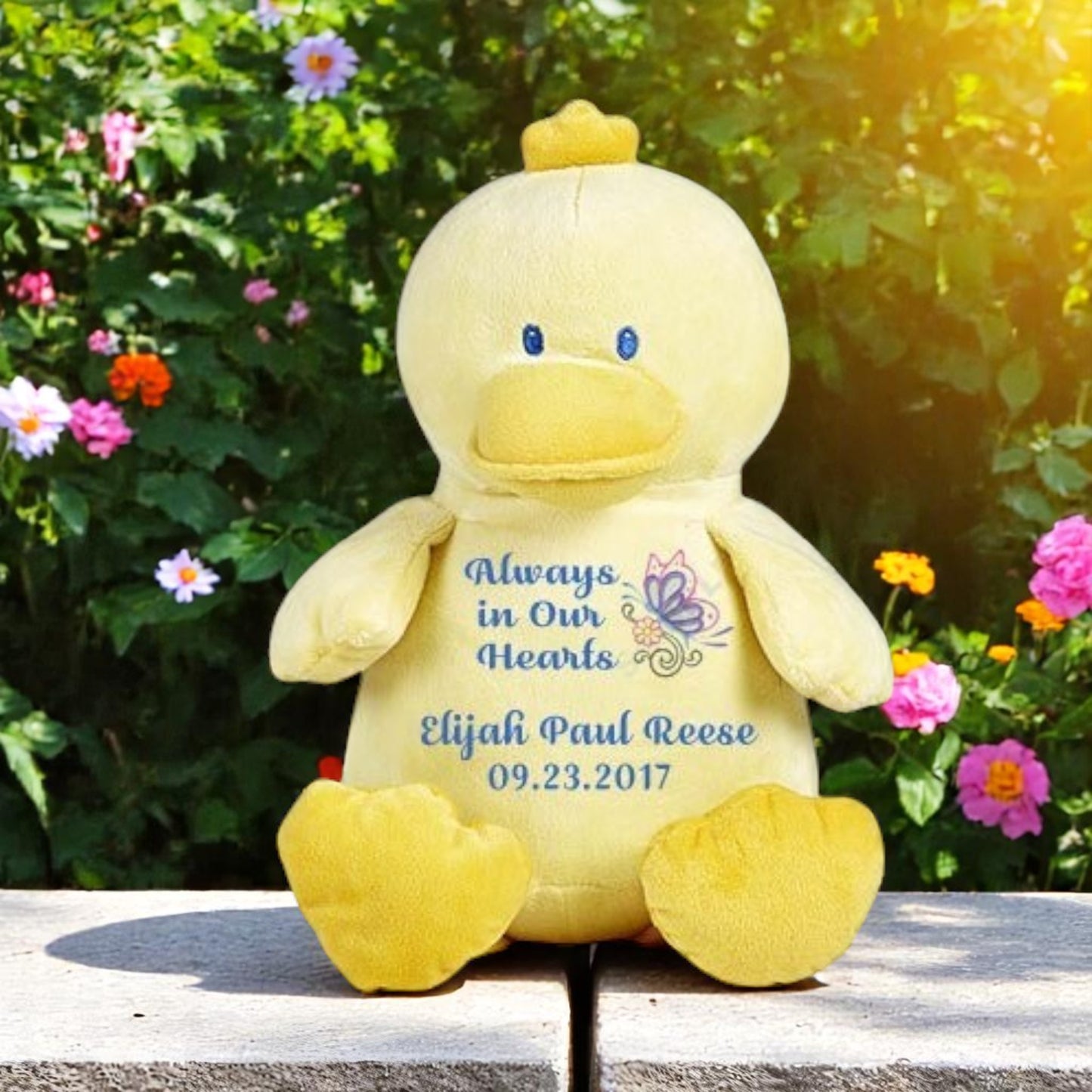 Ducky Memorial Stuffed Animal-Urn