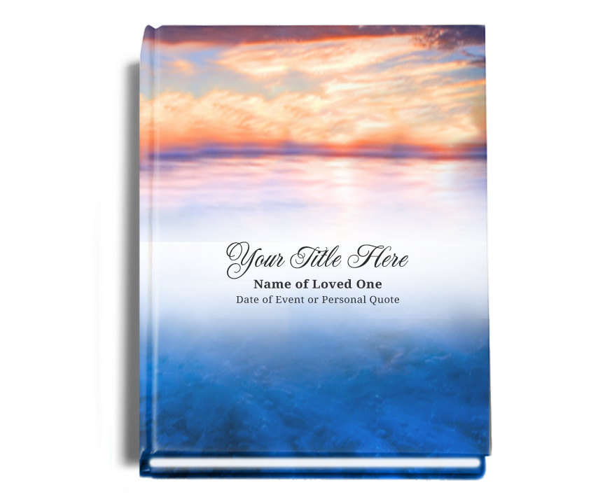 Dusk Funeral Guest Book