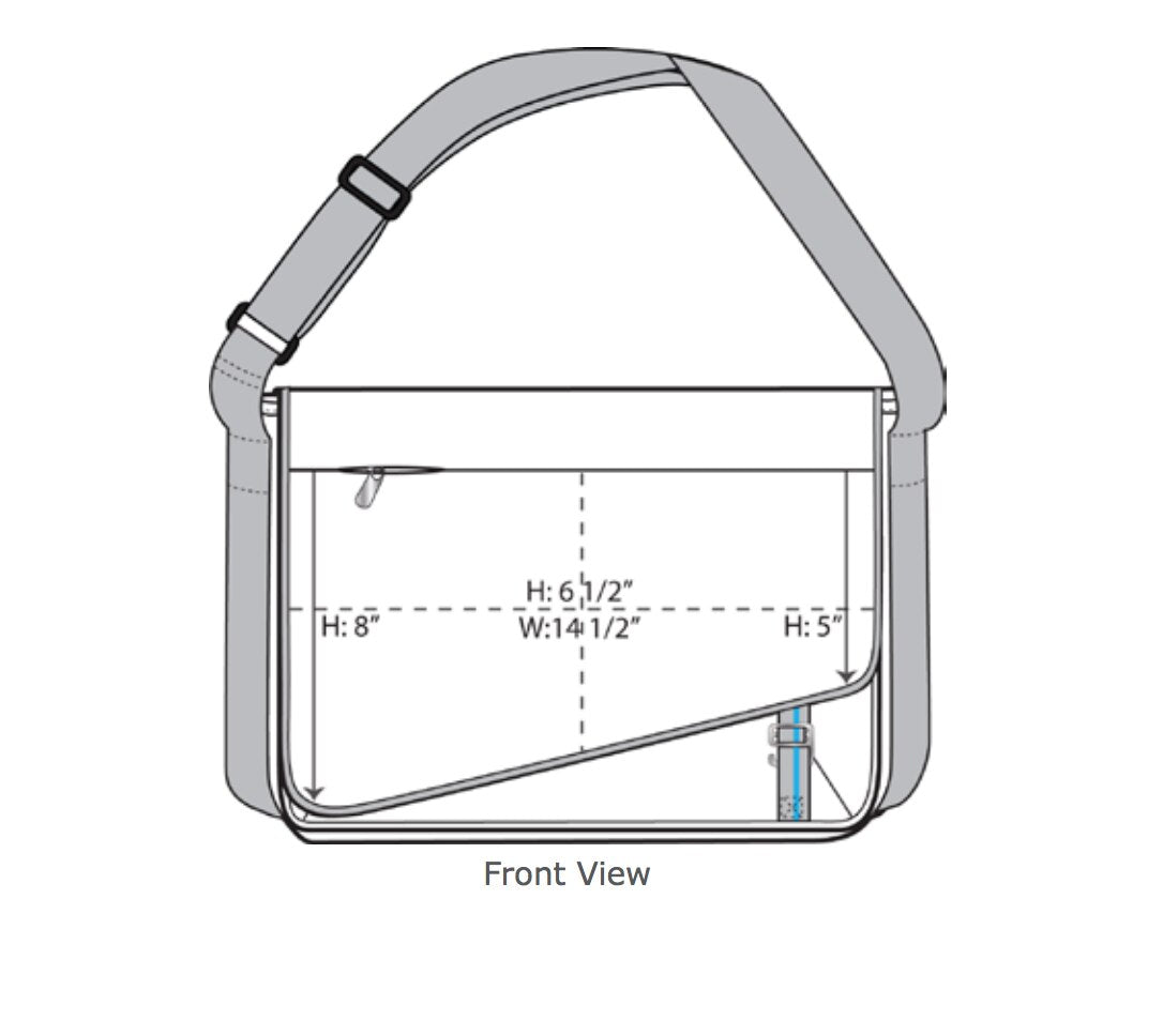 Funeral Director Port Authority® Transit Messenger Bag - The Funeral Program Site
