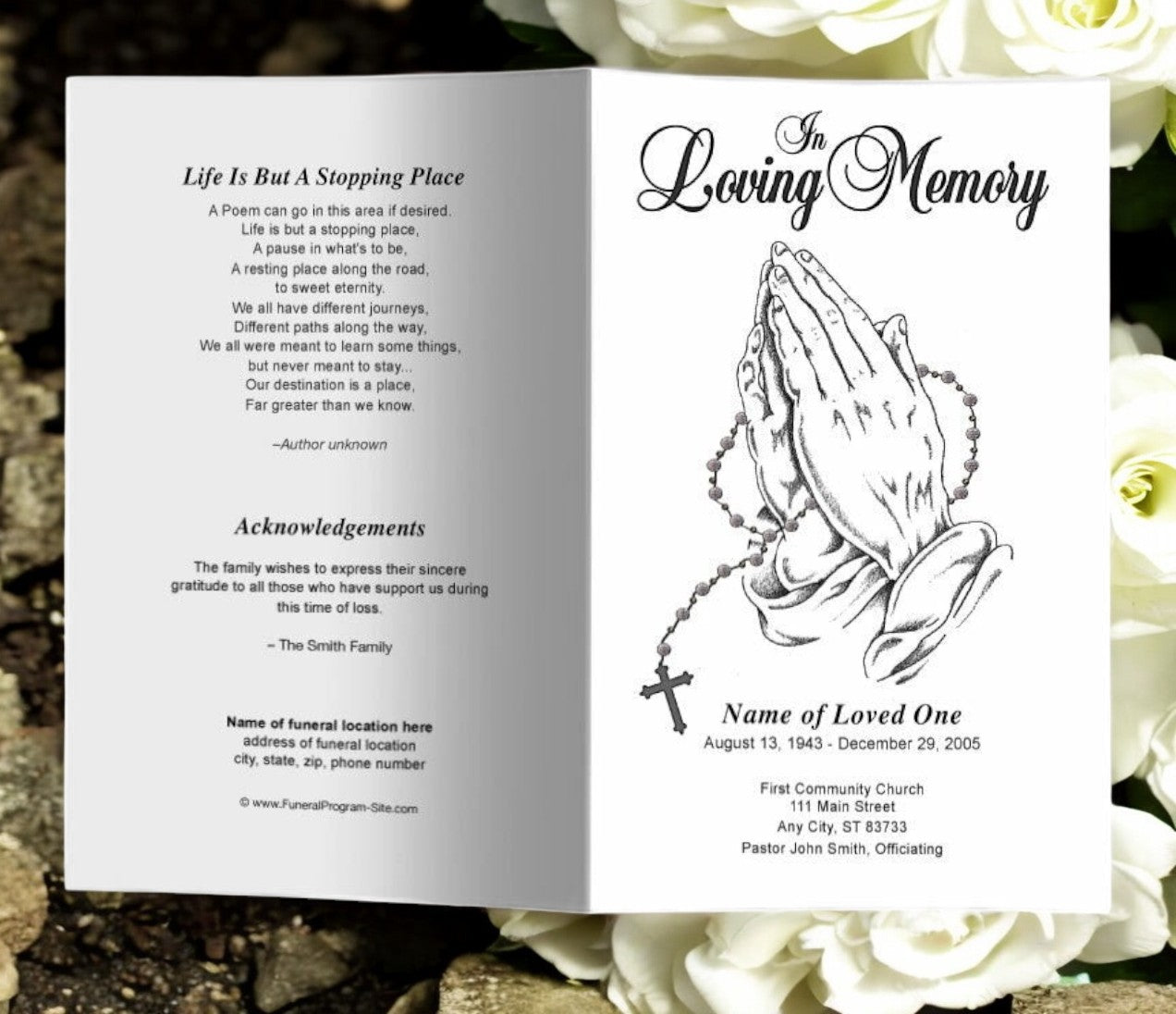 prayer-funeral-program-template-diy-funeral-programs-funeral-program-site-funeral-programs-templates for Free Printable Praying Hands Template Prayer Funeral Program Template | DIY Funeral Programs – Funeral Program-Site Funeral Programs & Templates for Free Printable Praying Hands Template