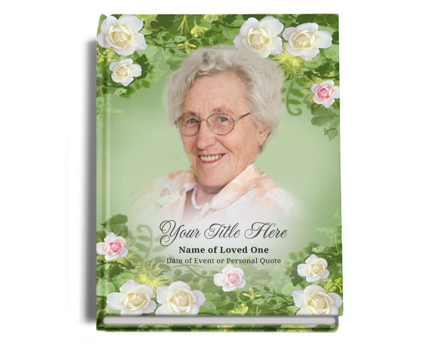 Garden Funeral Guest Book