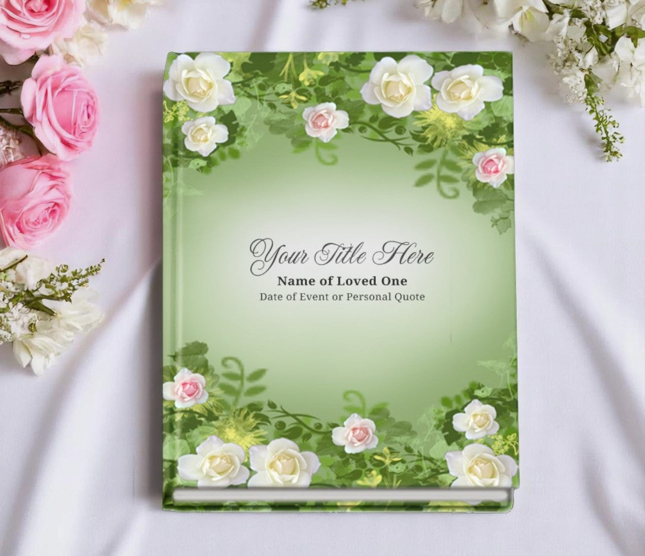 Garden Funeral Guest Book