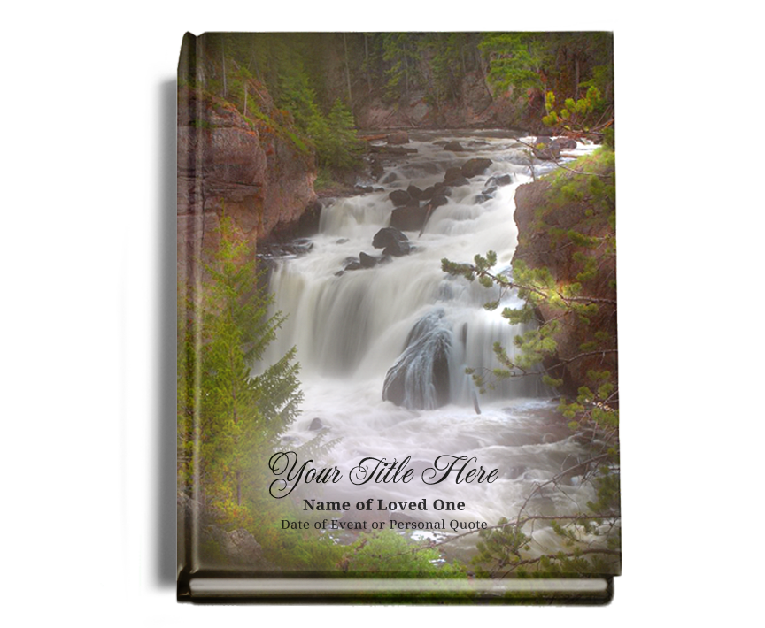 Graceful Funeral Guest Book