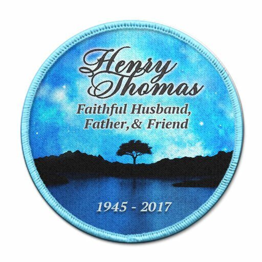 Lone Tree In Loving Memory Of Patch - Funeral Program - Site Funeral Programs & Templates