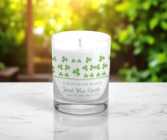 McCormick Personalized Votive Memorial Candle