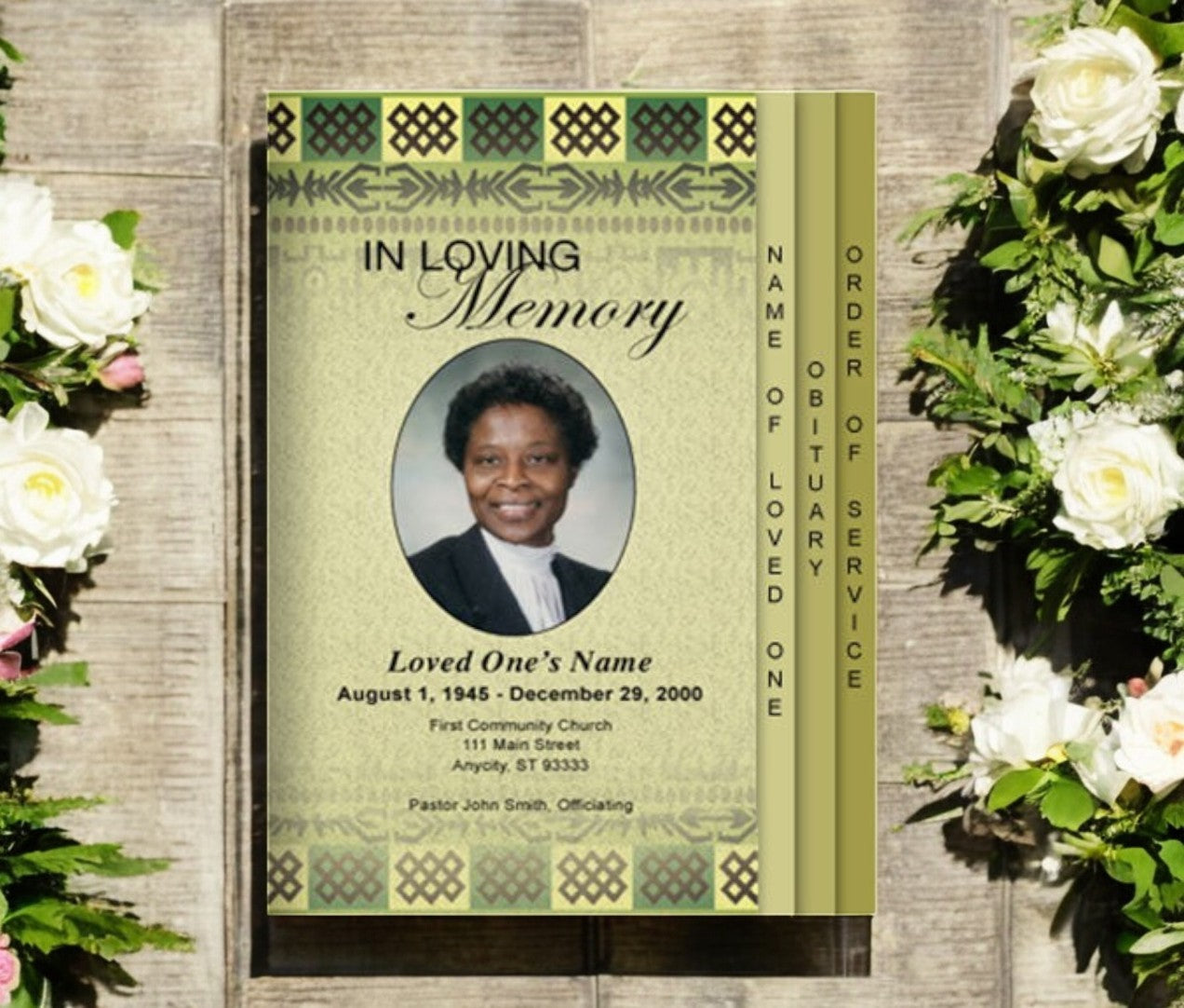 Redeemed 8-Sided Graduated Program Template