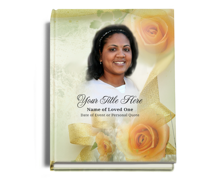 Rejoice Funeral Guest Book