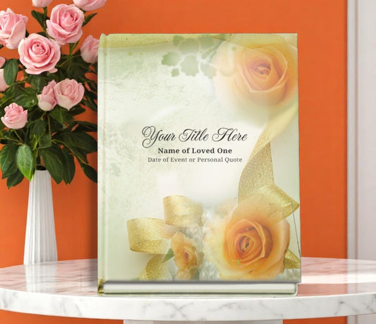 Rejoice Funeral Guest Book