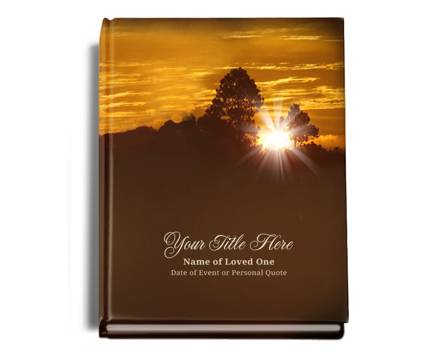 Renewal Funeral Guest Book