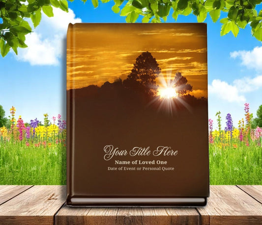 Renewal Funeral Guest Book