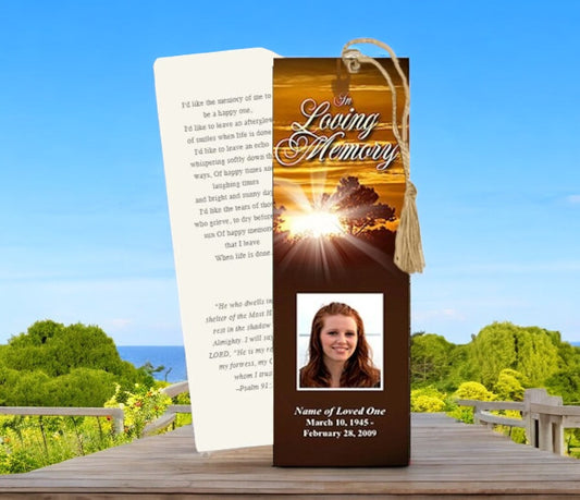 Renewal Memorial Bookmark Template