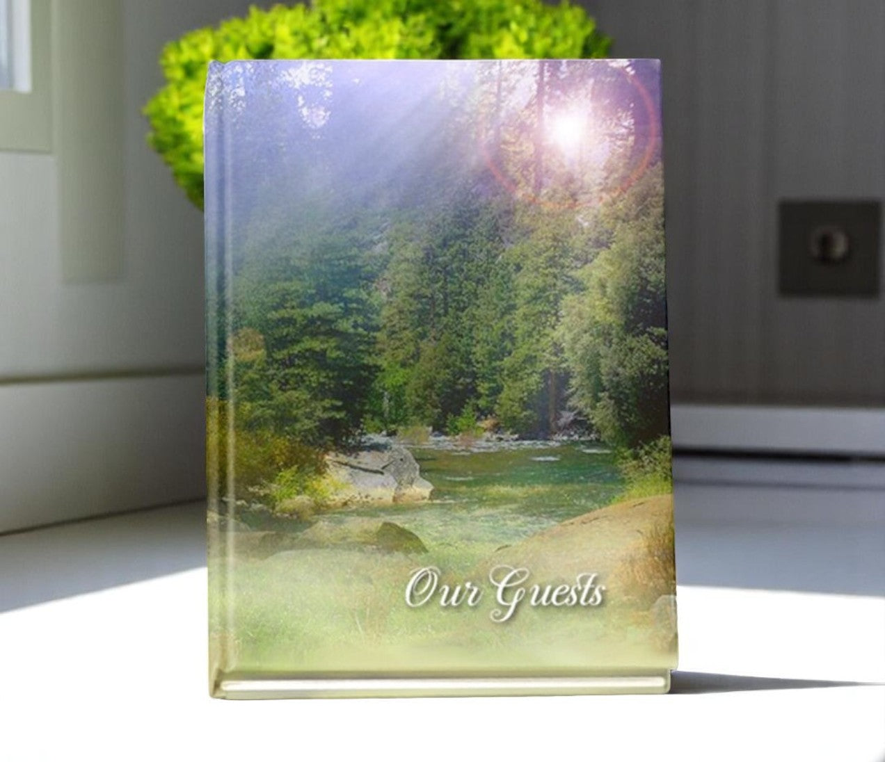 Serenity Funeral Guest Book