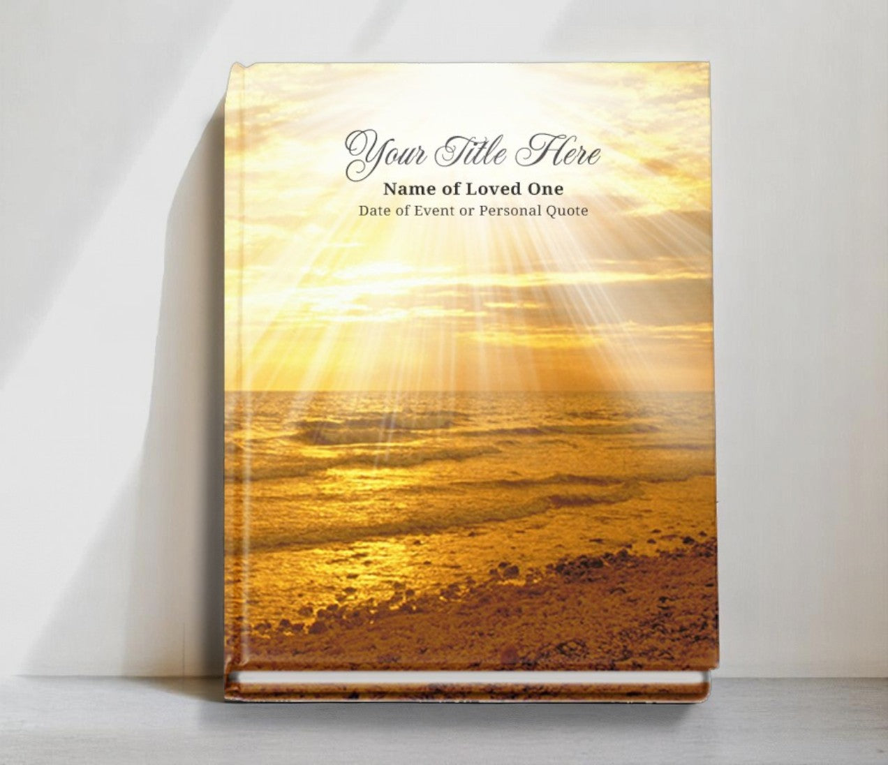 Shine Funeral Guest Book