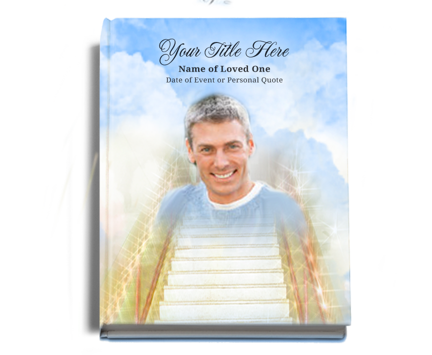 Stairway Funeral Guest Book