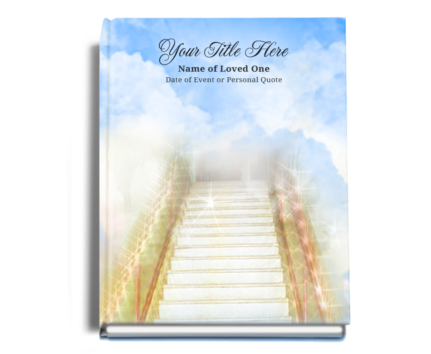 Stairway Funeral Guest Book