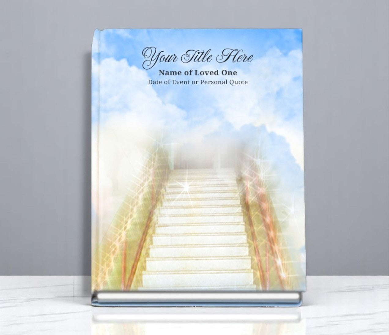 Stairway Funeral Guest Book