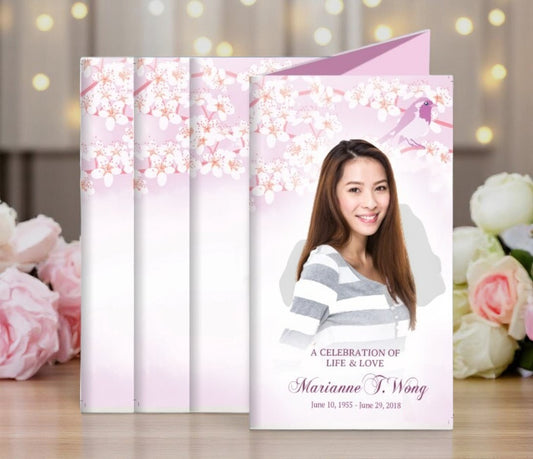 Sweet Bird Funeral Brochure Design & Print (Pack of 50)