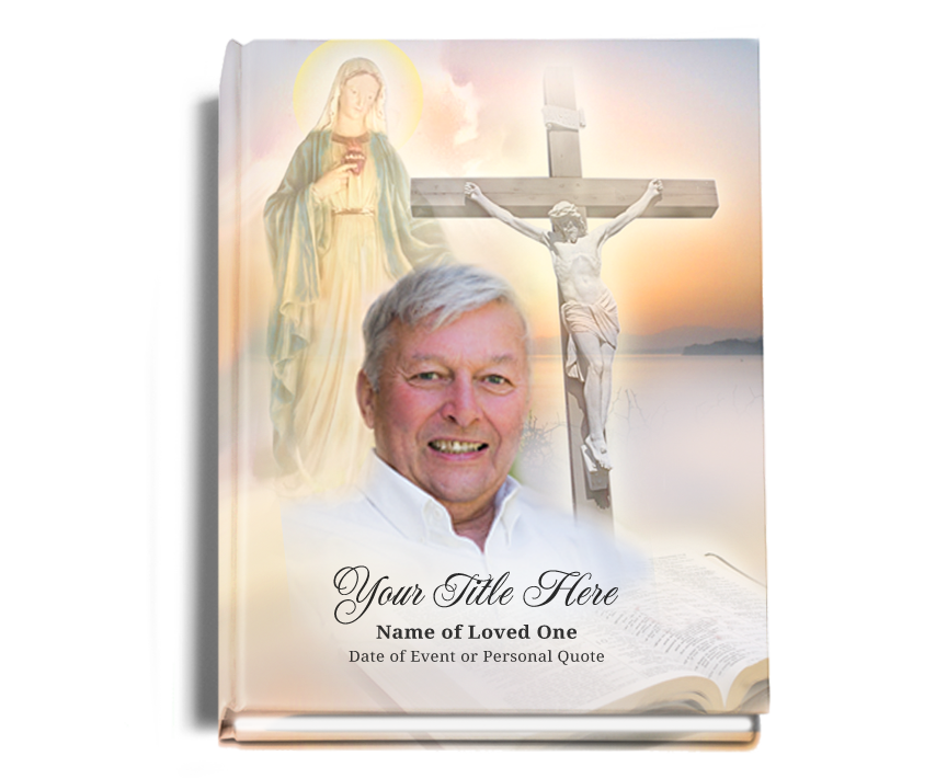 Vision Funeral Guest Book