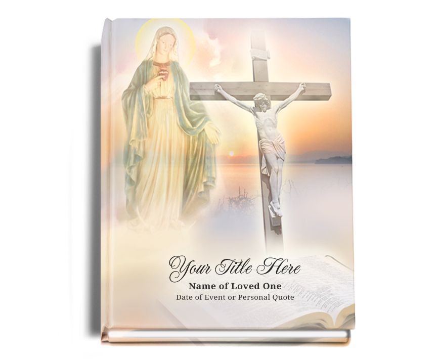 Vision Funeral Guest Book