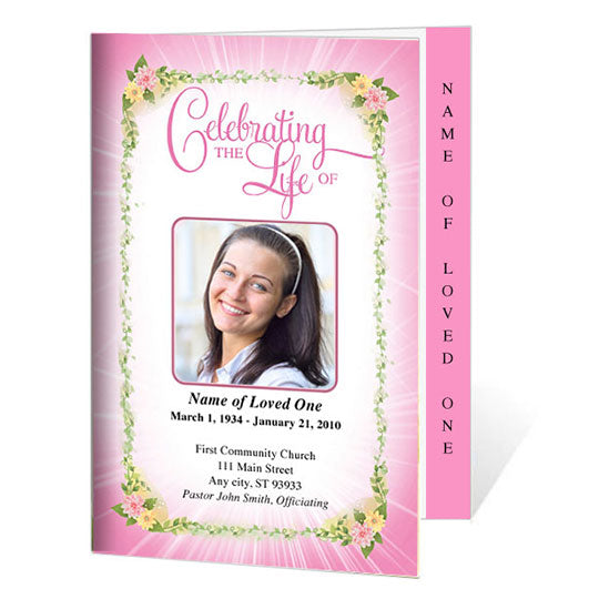 funeral program
