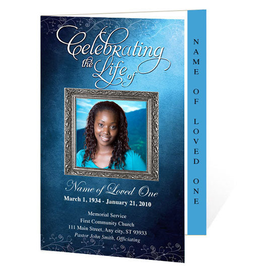 Devotion 4-Side Graduated Funeral Program Template Funeral Program-Site Funeral Programs & Templates Devotion 4-Side Graduated Funeral Program Template Funeral Program-Site Funeral Programs & Templates
