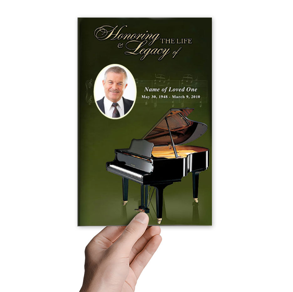 Grande Funeral Program Template.