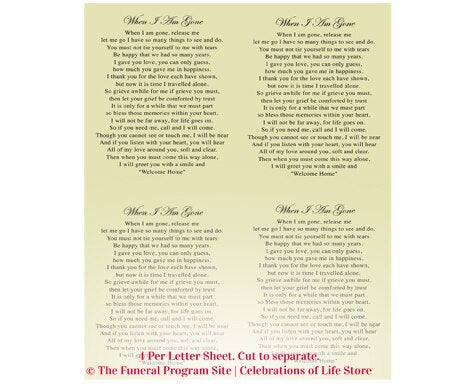 Redeemed Small Memorial Card Template.