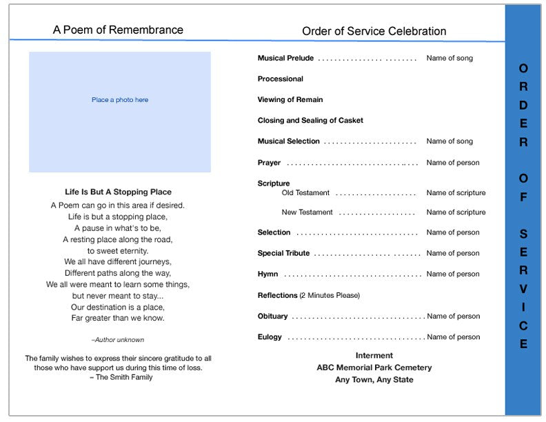 Horizon 8-Sided Graduated Program Template.