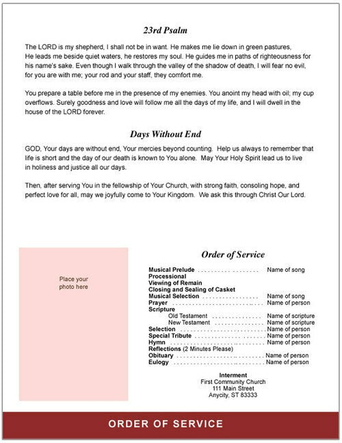 Candlelight 8-Sided Graduated Bottom Fold Template.