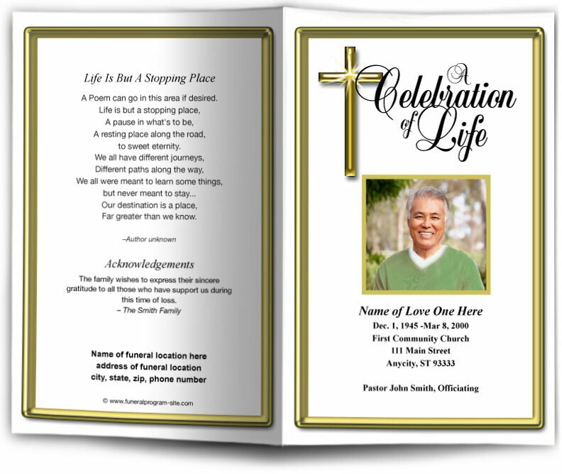 Embassy Wire Bind Funeral Guest Book – Funeral Program-Site Funeral  Programs & Templates