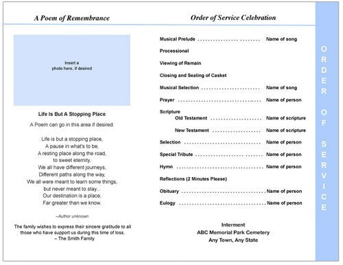 Seasons 8-Sided Graduated Program Template.