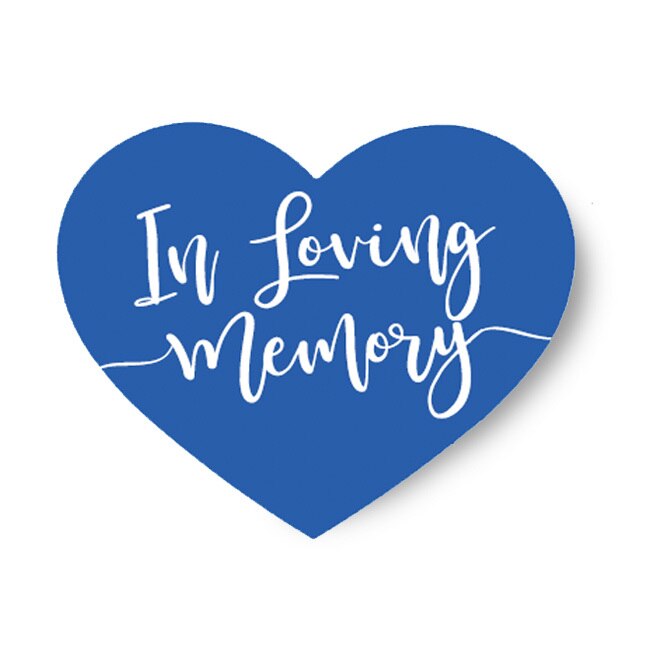 In Loving Memory Share A Memory Remembrance Card (Pack of 25).