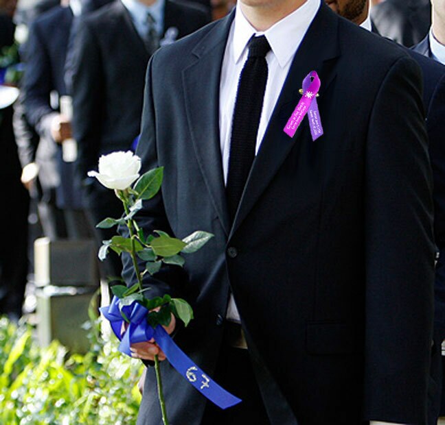 Corona Virus Covid-19 Awareness Memorial Ribbon - Pack of 10.